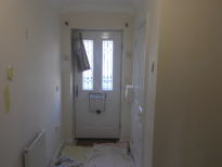 The Hallway before work began (2013)