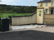 External Work - Decorating to walled areas 2020 Before #3